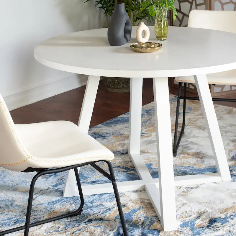 Set di Tavolo e Sedie da Pranzo Compatto, Set di Tavolo e Sedie da Conversazione con Gambe di Sedie in Metallo per Ufficio Soggiorno