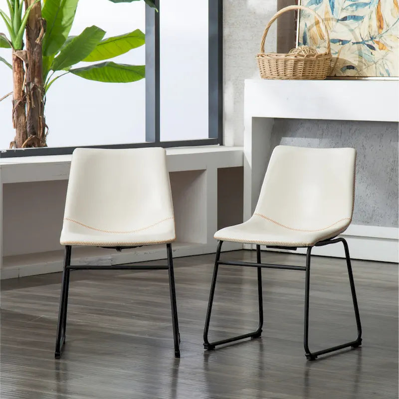 Set di Tavolo e Sedie da Pranzo Compatto, Set di Tavolo e Sedie da Conversazione con Gambe di Sedie in Metallo per Ufficio Soggiorno
