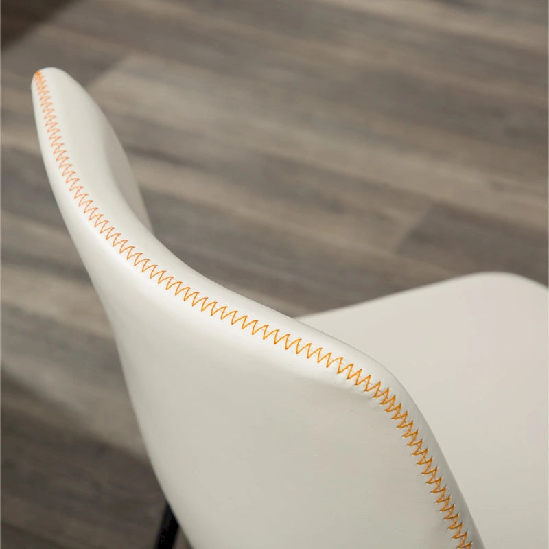 Set di Tavolo e Sedie da Pranzo Compatto, Set di Tavolo e Sedie da Conversazione con Gambe di Sedie in Metallo per Ufficio Soggiorno