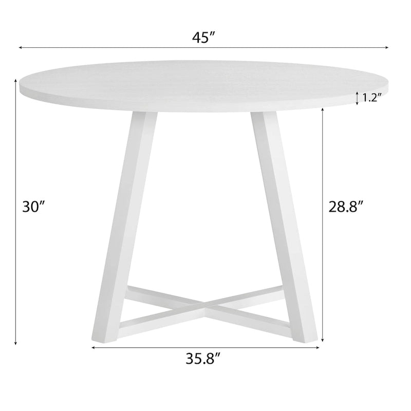 Set di Tavolo e Sedie da Pranzo Compatto, Set di Tavolo e Sedie da Conversazione con Gambe di Sedie in Metallo per Ufficio Soggiorno