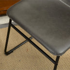 Set di Tavolo e Sedie da Pranzo Compatto, Set di Tavolo e Sedie da Conversazione con Gambe di Sedie in Metallo per Ufficio Soggiorno