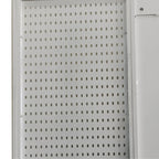 Appendiabiti Moderno con Scarpiera, Mobile Porta Scarpe, Ripiani e Pannello Forato, per Ingresso e Corridoio, Soggiorno