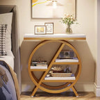 Tavolino portaoggetti a 3 ripiani, stretto, per soggiorno