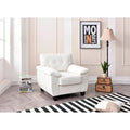 Poltrona d'accento imbottita 36L x 33P x 35A
