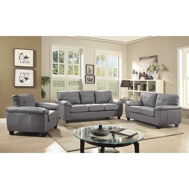 Poltrona d'accento imbottita 36L x 33P x 35A