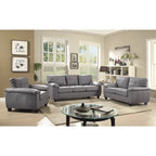 Poltrona d'accento imbottita 36L x 33P x 35A