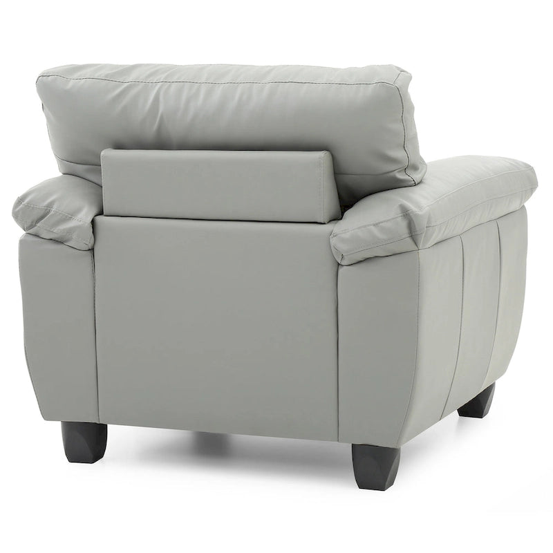 Poltrona d'accento imbottita 36L x 33P x 35A
