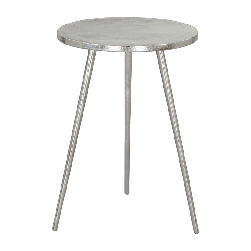 Tavolino in alluminio pressofuso - Argento
