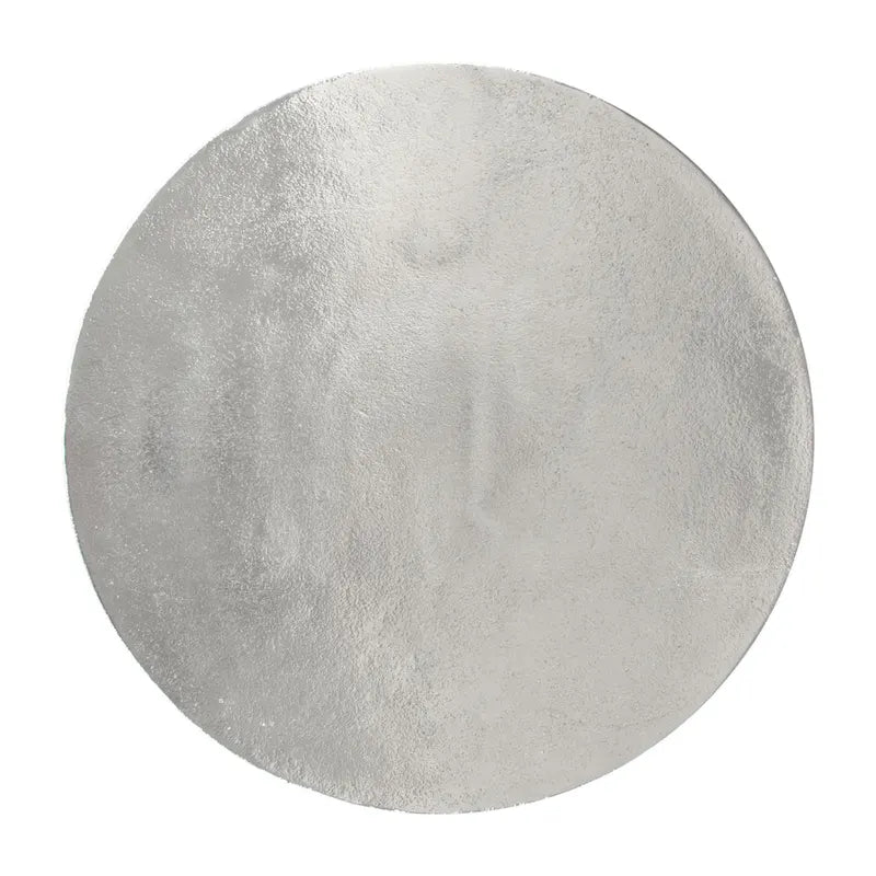 Tavolino in alluminio pressofuso - Argento