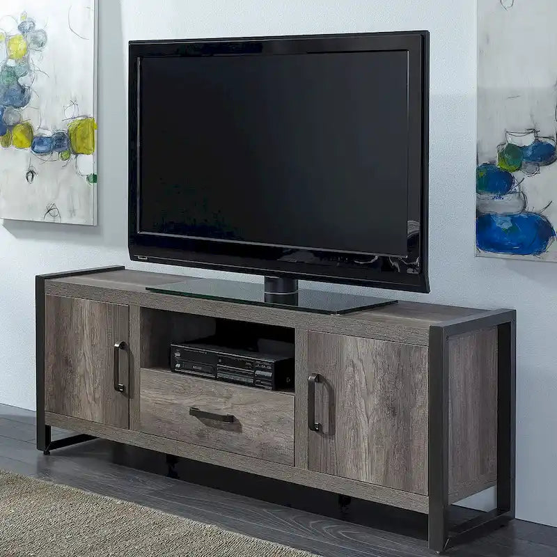 Mobile TV Tanners Creek Greystone con ripiani ad isola