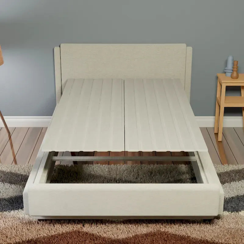 0.75 Doghe in legno di supporto per materasso verticali super resistenti con rivestimento.