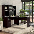 Scrivania per computer da 60W con cassetti e contenitore