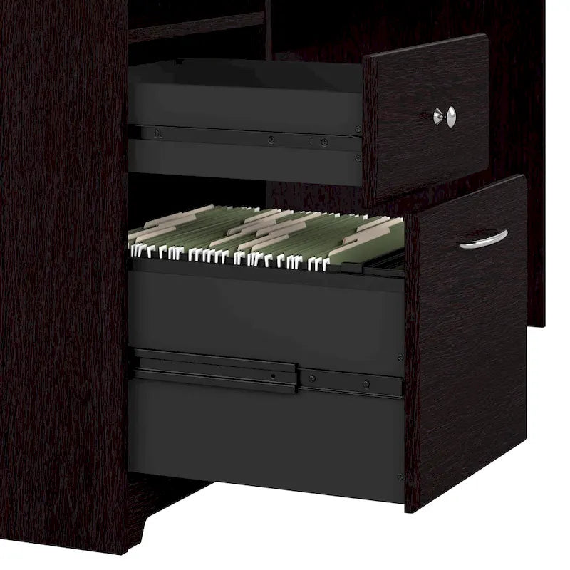 Scrivania per computer da 60W con cassetti e contenitore