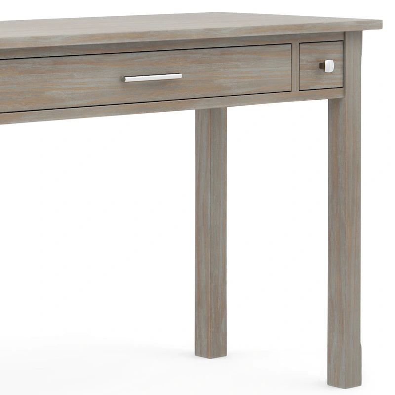Scrivania direzionale contemporanea in legno massello