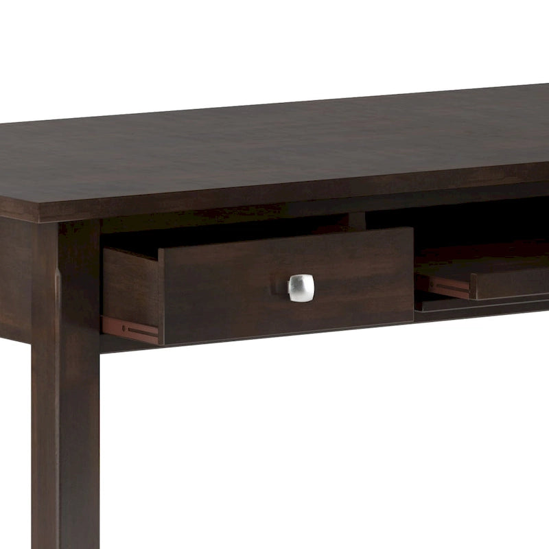 Scrivania direzionale contemporanea in legno massello