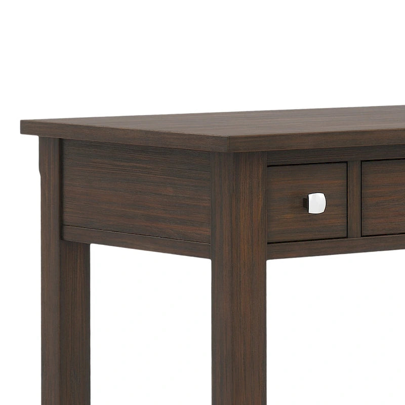 Scrivania direzionale contemporanea in legno massello