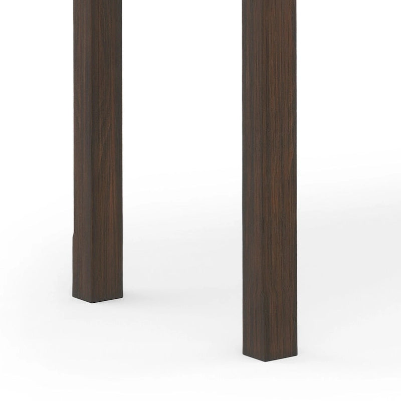 Scrivania direzionale contemporanea in legno massello