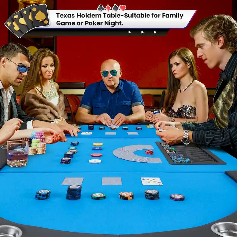 Tavolo da poker da 9 giocatori AVAWING, Casinò e tempo libero
