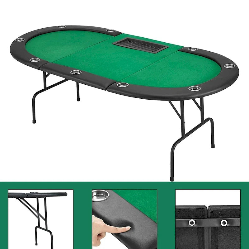 Tavolo da poker da 9 giocatori AVAWING, Casinò e tempo libero