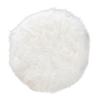 Pouf imbottito moderno e contemporaneo Coburn di Silver Orchid