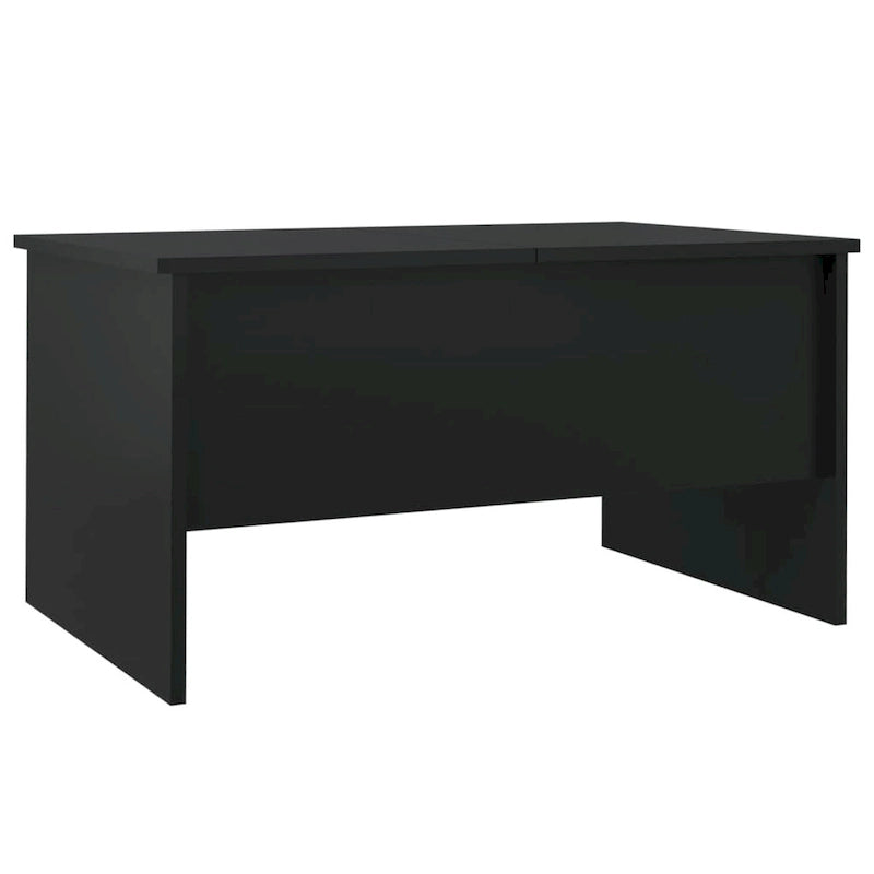Tavolino da Caffè Sollevabile con Contenitore Nascosto in Legno Ingegnerizzato 80x50x42.5 cm