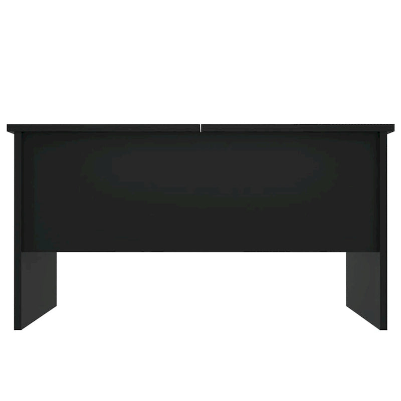 Tavolino da Caffè Sollevabile con Contenitore Nascosto in Legno Ingegnerizzato 80x50x42.5 cm