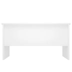 Tavolino da Caffè Sollevabile con Contenitore Nascosto in Legno Ingegnerizzato 80x50x42.5 cm