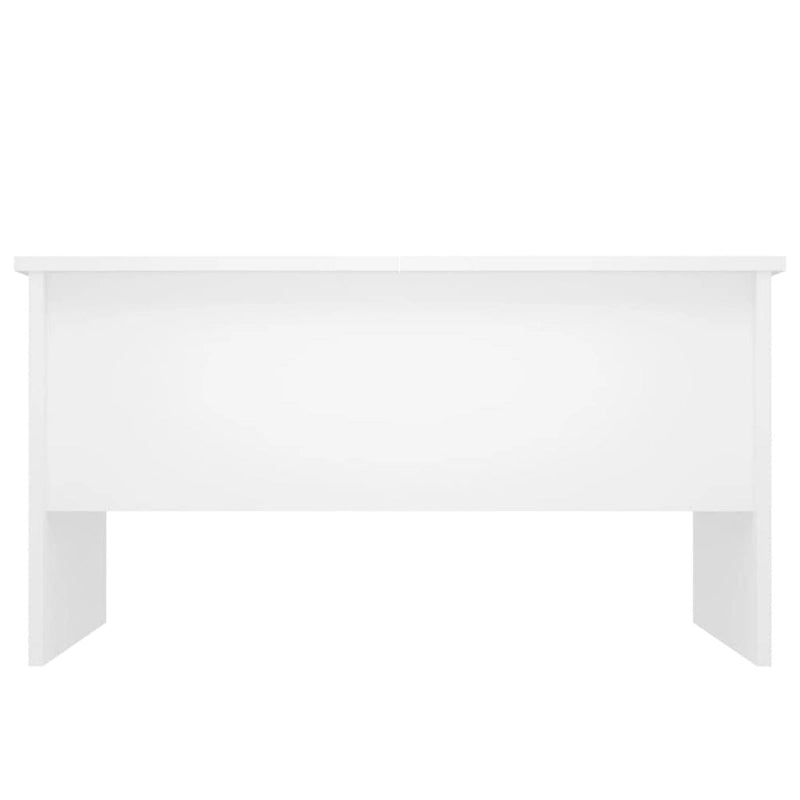 Tavolino da Caffè Sollevabile con Contenitore Nascosto in Legno Ingegnerizzato 80x50x42.5 cm