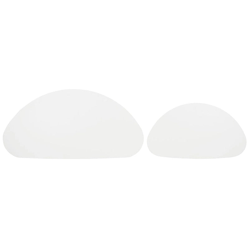 Tavolino da caffè doppio bianco - 47L x 24P x 18A