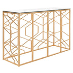 Consolle Foglia Oro 47L x 15,5P x 30A