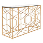 Consolle Foglia Oro 47L x 15,5P x 30A
