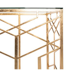 Consolle Foglia Oro 47L x 15,5P x 30A