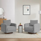 Poltrona Rebecca Swivel con cuscino schienale