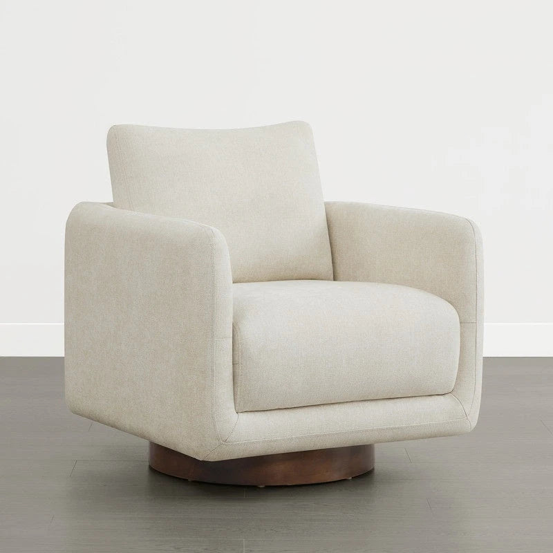 Poltrona Rebecca Swivel con cuscino schienale