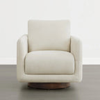 Poltrona Rebecca Swivel con cuscino schienale