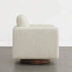 Poltrona Rebecca Swivel con cuscino schienale