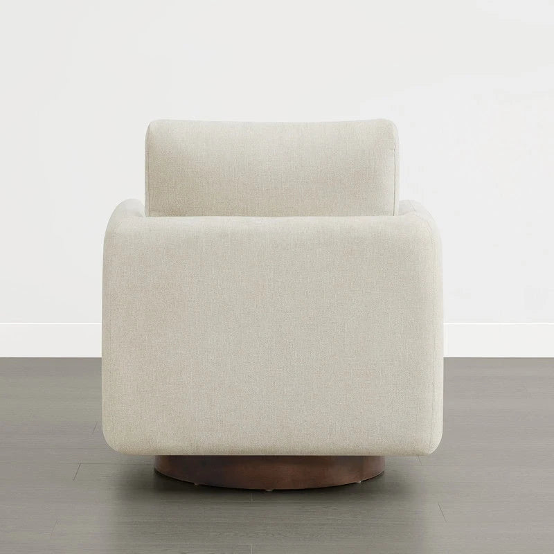 Poltrona Rebecca Swivel con cuscino schienale