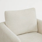 Poltrona Rebecca Swivel con cuscino schienale