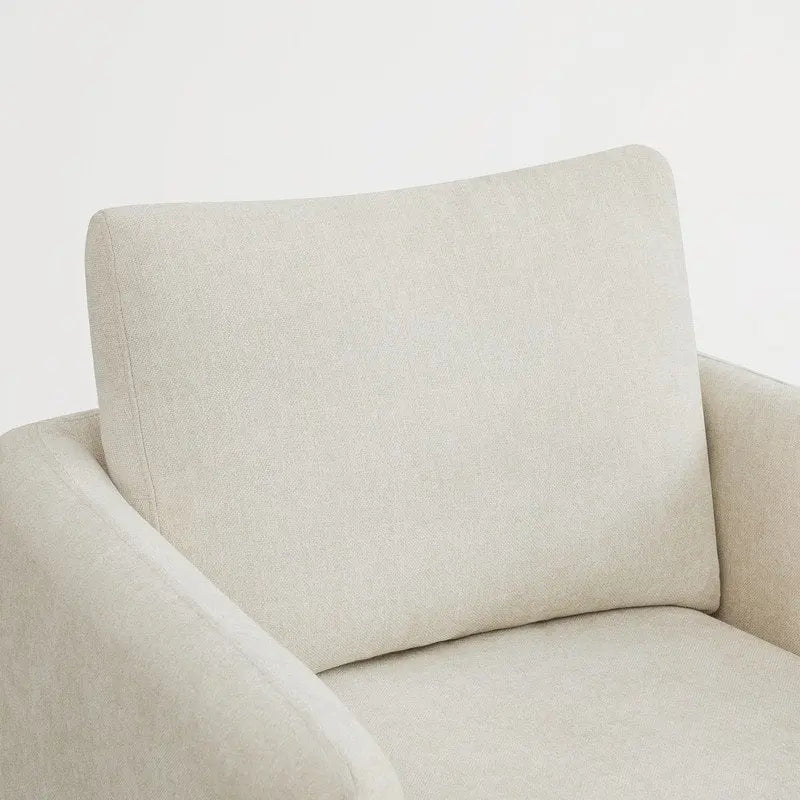 Poltrona Rebecca Swivel con cuscino schienale