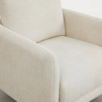 Poltrona Rebecca Swivel con cuscino schienale