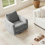 Poltrona Rebecca Swivel con cuscino schienale