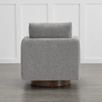 Poltrona Rebecca Swivel con cuscino schienale
