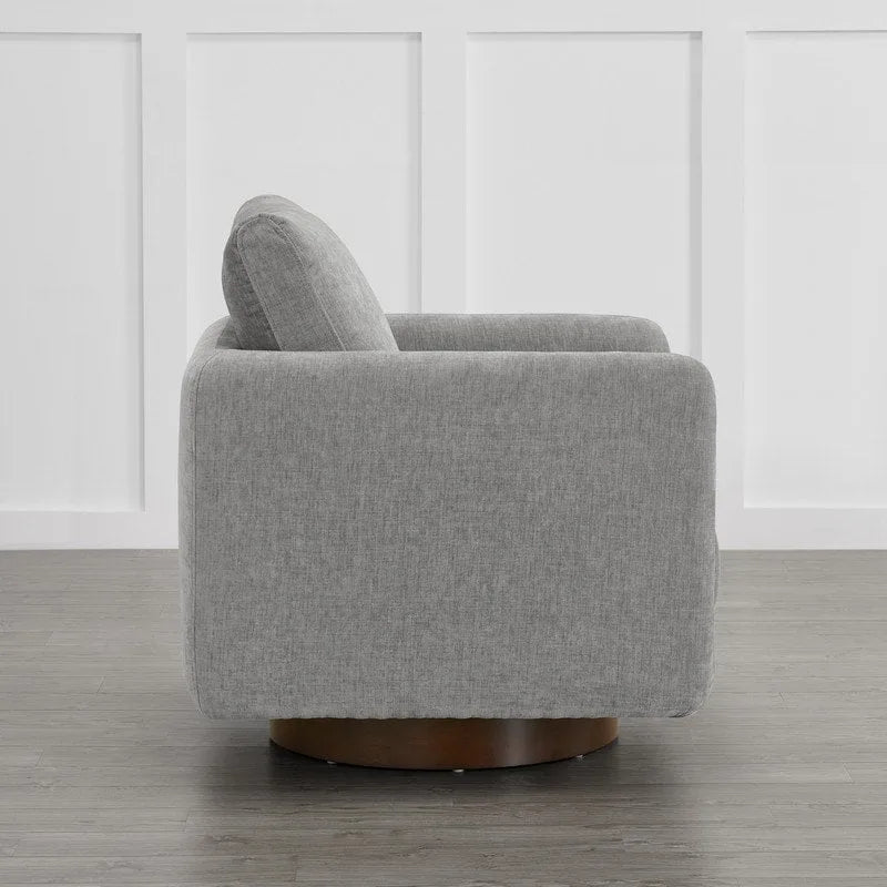 Poltrona Rebecca Swivel con cuscino schienale