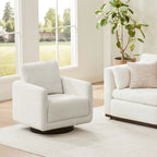 Poltrona Rebecca Swivel con cuscino schienale