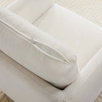 Poltrona Rebecca Swivel con cuscino schienale