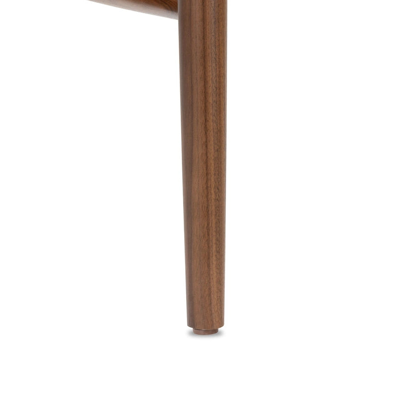 Sedia da pranzo Poly & Bark Ligna - Schienale a fusi con struttura in legno massello