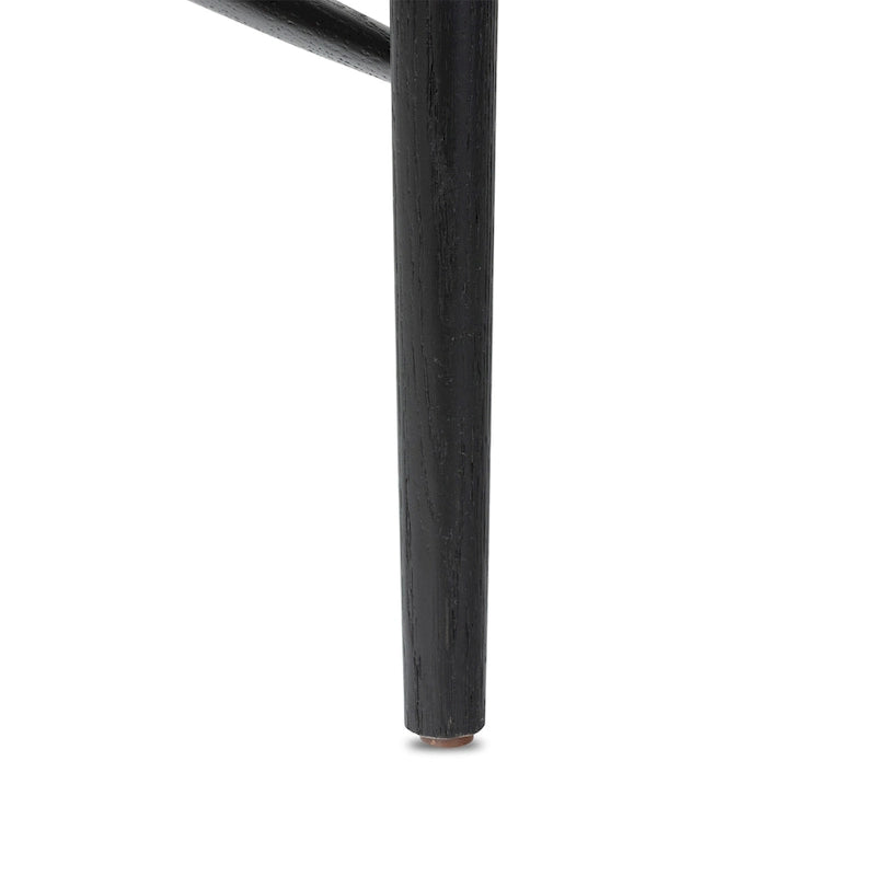 Sedia da pranzo Poly & Bark Ligna - Schienale a fusi con struttura in legno massello