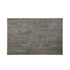 Set da pranzo da 4 pezzi in legno bianco sporco transizionale altezza bancone con spazio contenitore