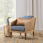 Sedia accento Classic Home Kaitlin in vimini