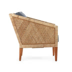 Sedia accento Classic Home Kaitlin in vimini